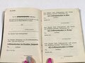 Leistungsbuch Hitler Jugend für einen Angehörigen aus Flensburg ohne nennswerte Einträge