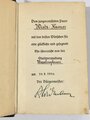 Adolf Hitler "Mein Kampf" Hochzeitsausgabe der Stadt Wevelinghoven von 1936 mit eigenhändiger Unterschrift des Bürgermeister