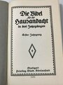 1.Weltkrieg " Die Bibel für die Hausandacht" in drei Jahrgängen