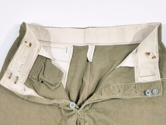 Heer, kurze Tropenhose für Angehörige des Afrika Korps. Leicht getragenes Stück in gutem Zustand, Bundweite: 90 cm