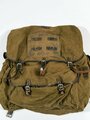 Rucksack für Gebirgstruppen der Wehrmacht, datiert 1941. Getragenes Stück in gutem Zustand, Beriemung nicht ganz komplett bzw. defekt