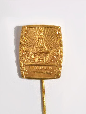 Deutschland nach 1945, Deutscher Soldatenbund Kyffhäuser , Luftgewehr Schießauszeichnung in gold  20mm