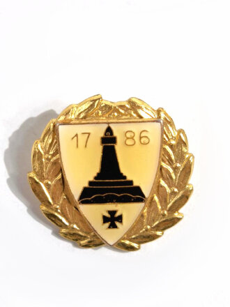 Deutschland nach 1945, Deutscher Soldatenbund Kyffhäuser , Mitgliedsabzeichen in gold  16mm
