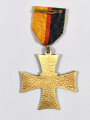 Deutschland nach 1945, Deutscher Soldatenbund Kyffhäuser  Landesverband Rheinland Pfalz,  goldenes Verdienstkreuz 2.Klasse am Band