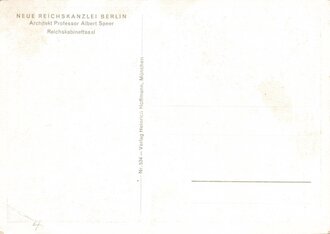 Ansichtskarte "Neue Reichskanzlei Berlin - Reichskabinettsaal"