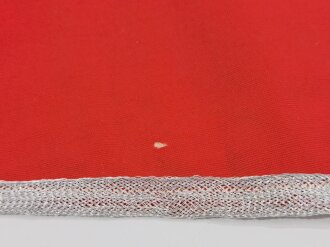 NSKK großer Stander der Motorstandarte 13/M97. Alles original vernäht, leichter Mottenschaden, Maße 57,5 x 116cm