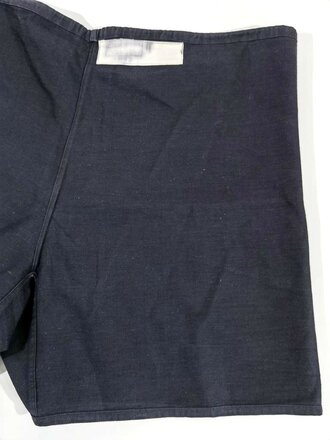 Dunkelblaue Sporthose , das Etikett datiert 1937