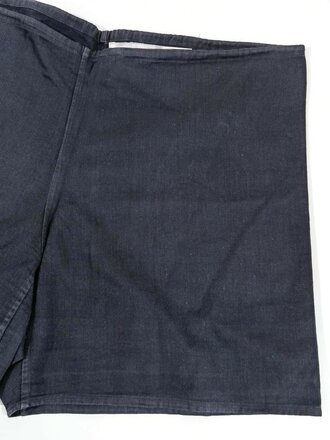 Dunkelblaue Sporthose , das Etikett datiert 1937