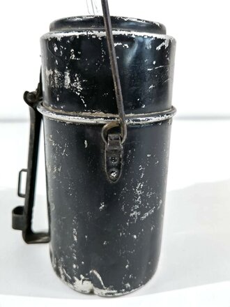 Kochgeschirr Reichswehr hohe Form, zusammengehöriges Stück, Originallack