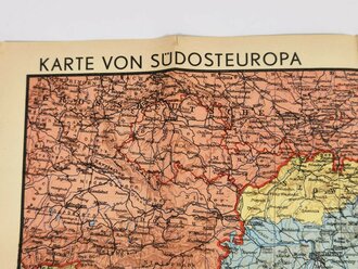 Tornisterschrift der Wehrmacht, "Schlag nach über den Südosten", 1941, Heft 23, gebraucht