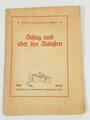 Tornisterschrift der Wehrmacht, "Schlag nach über den Südosten", 1941, Heft 23, gebraucht