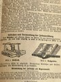 "Der Dienstunterricht im Heere, Ausgabe für den Schützen der Schützenkompanie" Jahrgang 1942, 343 Seiten, erste Seite fehlt