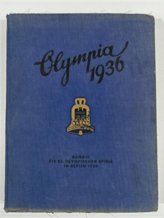 Sammelbilderalbum "Olympia 1936" - Band 2, 165 Seiten, komplett, gebraucht