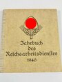 "Jahrbuch des Reichsarbeitsdienstes 1940", 113 Seiten, über DIN A5, gebraucht