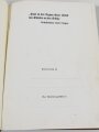 "Grenzland Baden - Spaten zur Hand" XXVII Gau Baden, datiert 1939, 340 Seiten, über DIN A5