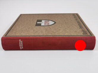 "Unser Arbeitsgau 28-Franken" mit persönlicher Widmung, datiert 1935, 454 Seiten