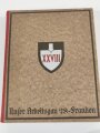 "Unser Arbeitsgau 28-Franken" mit persönlicher Widmung, datiert 1935, 454 Seiten