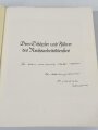 "Unser Arbeitsgau 28-Franken" mit persönlicher Widmung, datiert 1935, 454 Seiten