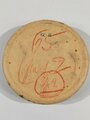 Pappverpackung "Wiedemanns vollfetter Adler Dessert Käse" Durchmesser 121cm