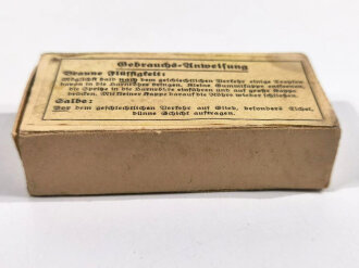 Wehrmacht, Mittel gegen Geschlechtskrankheiten in Verpackung, sehr guter Zustand