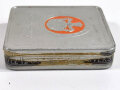 Güldenring Zigarettendose klein , Steuerbanderole mit Hakenkreuz
