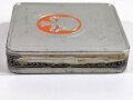 Güldenring Zigarettendose klein , Steuerbanderole mit Hakenkreuz
