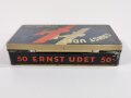 Zigarettendose " Ernst Udet" 7 x 14cm,  1. Weltkrieg oder Wehrmacht ?