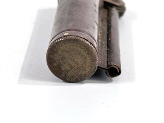 Benzinfeuerzeug aus Metall, Funktion nicht geprüft