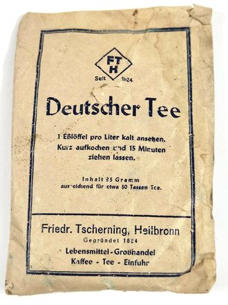 25 Gramm " Deutscher Tee", ungeöffnet