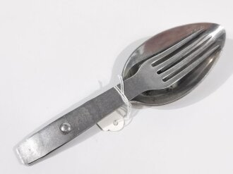Gabel/ Löffel Kombi Wehrmacht aus Eisen, datiert 1940