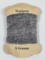 5 Gramm Stopfgarn Feldgrau 6 x10cm