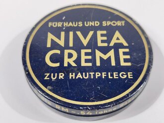 Blechdose " Nivea Creme" Preis in Reichsmark, Durchmesser 75mm