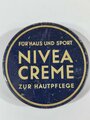 Blechdose " Nivea Creme" Preis in Reichsmark, Durchmesser 75mm