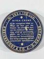 Blechdose " Nivea Creme" Preis in Reichsmark, Durchmesser 92mm