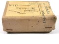 Feldpostpaket mit einem Pack Tabak als Inhalt, Steuerbanderole mit Hakenkreuz