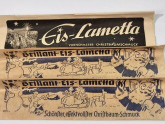3 Pack Lametta aus der Zeit des 2.Weltkrieg