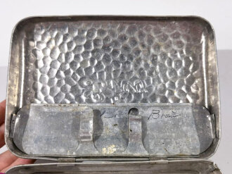 Bico Kassette, der persönliche Soldaten-Wirtschaftskasten, passt ins Kochgeschirr alter Art ( hohe Form )