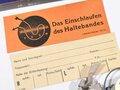 Maskenbrille Wehrmacht, nicht ausgegebenes Set aus altem Fabrikbestand