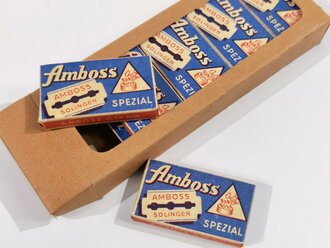 "Amboss Solingen" Rasierklingen .Ein (  1 ) Pack aus der originalen Umverpackung