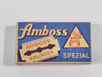 "Amboss Solingen" Rasierklingen .Ein (  1 ) Pack aus der originalen Umverpackung