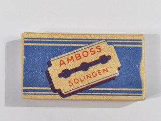 "Amboss Solingen" Rasierklingen .Ein (  1 ) Pack aus der originalen Umverpackung