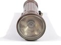 Stabtaschenlampe Daimon Focus. Originallack, Gesamtlänge  13cm. Funktion nicht geprüft