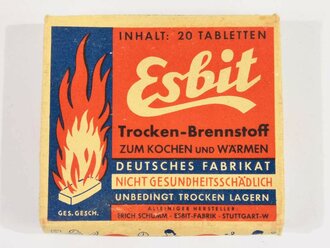 Pack " Esbit Trocken Brennstoff" Erich Schumm...