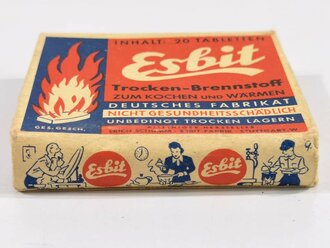 Pack " Esbit Trocken Brennstoff" Erich Schumm...