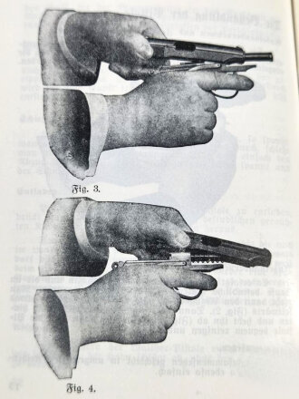 REPRODUKTION "Die Walther-Polizeipistolen PP u. PPK - Kal. 7,65mm ", 32 Seiten, falsch herum gebunden, DIN A6