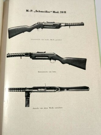 REPRODUKTION "Die Maschinenpistole Schmeisser Mod.28/II"  18 Seiten, DIN A4