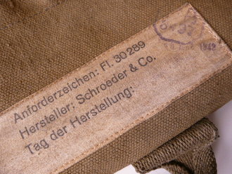 Packwerkzeugtasche Fallschirmjäger, gebrauchtes Stück in gutem Zustand, schwere Ausführung