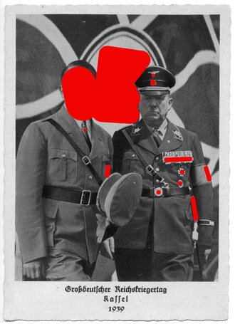 Ansichtskarte "Großdeutscher Reichskriegertag...