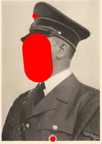 Ansichtskarte "Männer der Zeit Nr. 124 - Der Führer Adolf Hitler"