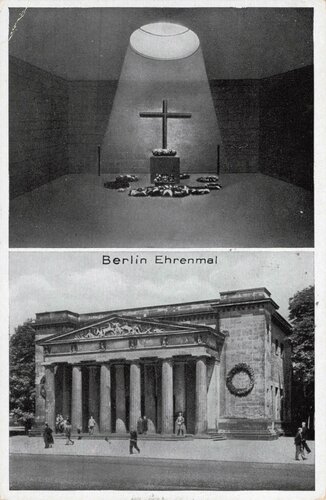 Ansichtskarte "Berlin Ehrenmal"
